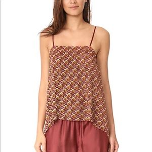 Elizabeth and James Heather Drap Cami